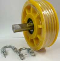 Polea de desvío en nylon Ø320