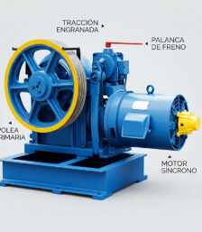 Máquina de Tracción para Ascensor
