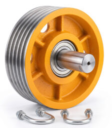 Polea de desvío metálica Ø320